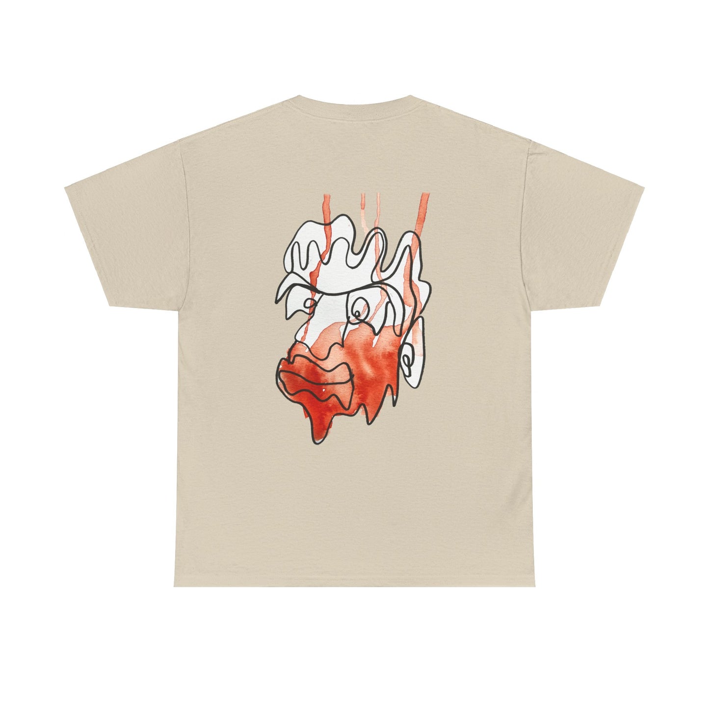 Amazed - Unisex Heavy Cotton Tee: Comfort & Style - DANA Shop - T-Shirt - Sand - S - Casual to Semi-Formal Tee