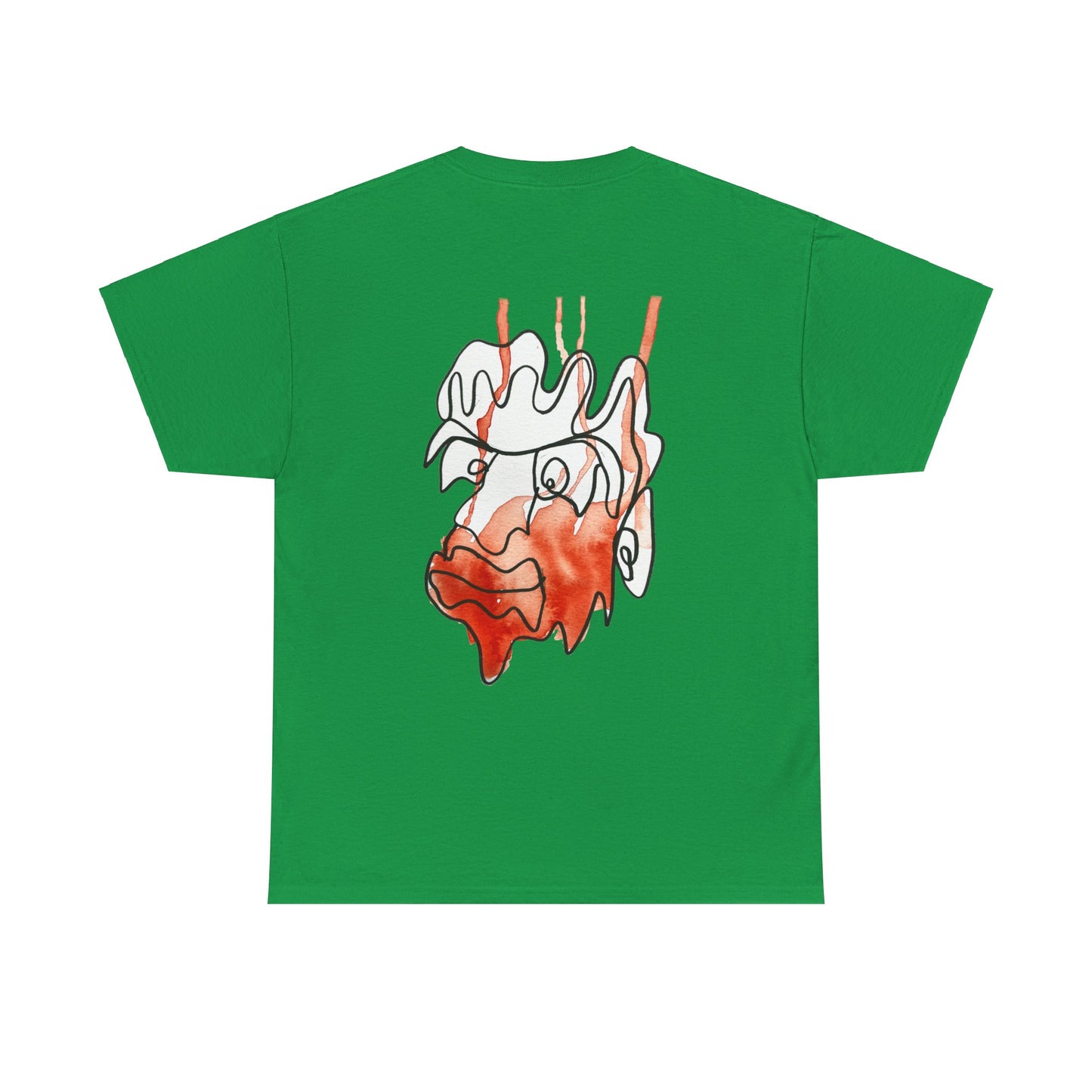 Amazed - Unisex Heavy Cotton Tee: Comfort & Style - DANA Shop - T-Shirt - Irish Green - S - Casual to Semi-Formal Tee