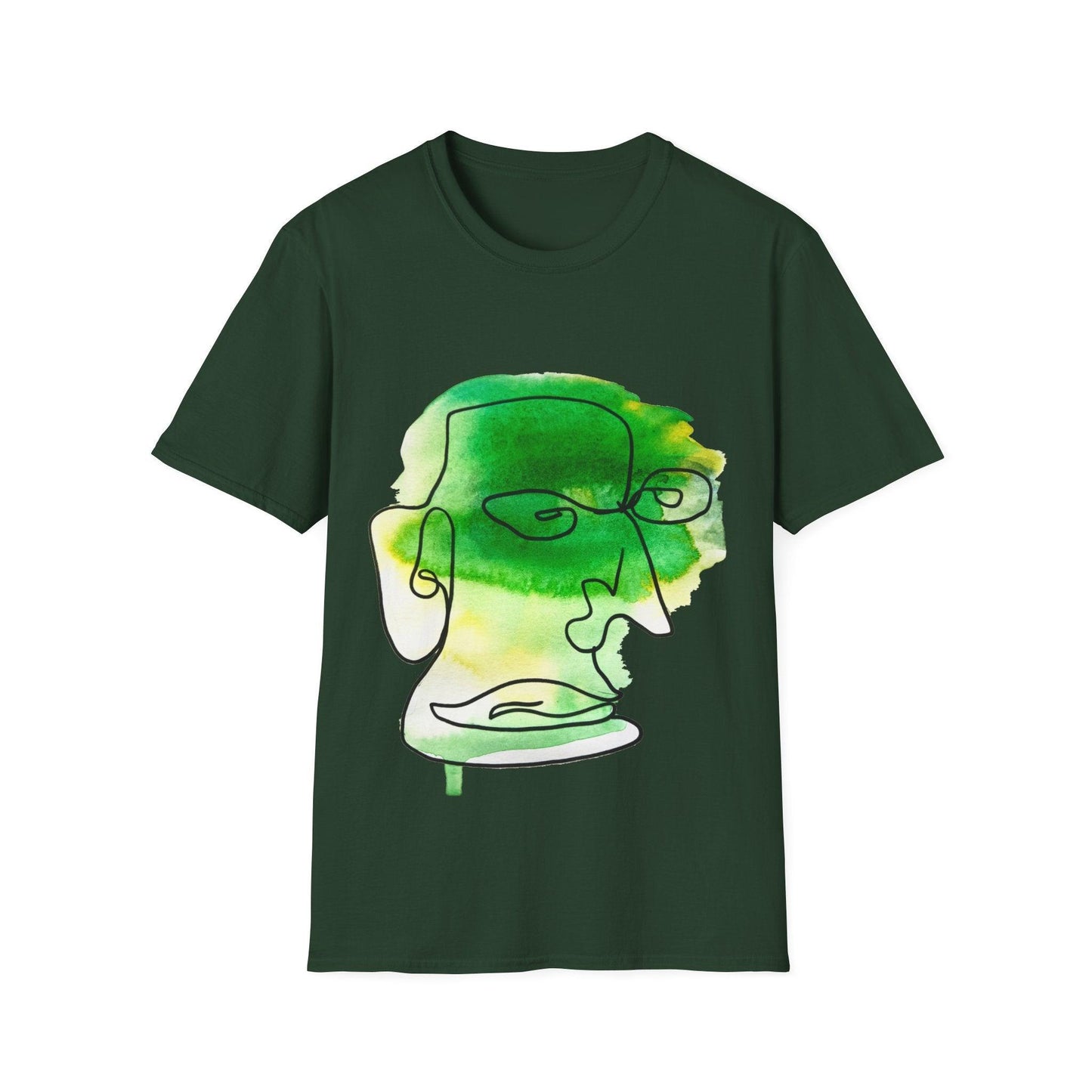 Better Vision - Ultra-Soft Unisex Cotton T-Shirt - Durable & Stylish - DANA Shop - T-Shirt - Forest Green - S Casual wear