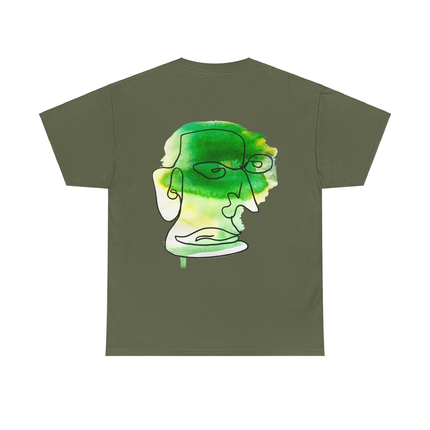 Better Vision - Heavy Cotton T-shirt - DANA Shop - T-Shirt - Military Green - S - DTG