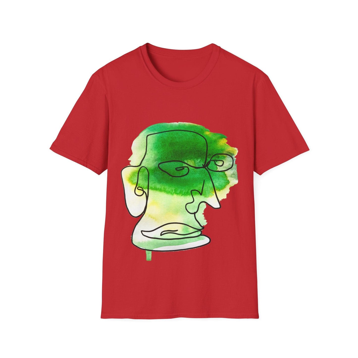 Better Vision - Ultra-Soft Unisex Cotton T-Shirt - Durable & Stylish - DANA Shop - T-Shirt - Red -S Casual wear - Classic fit