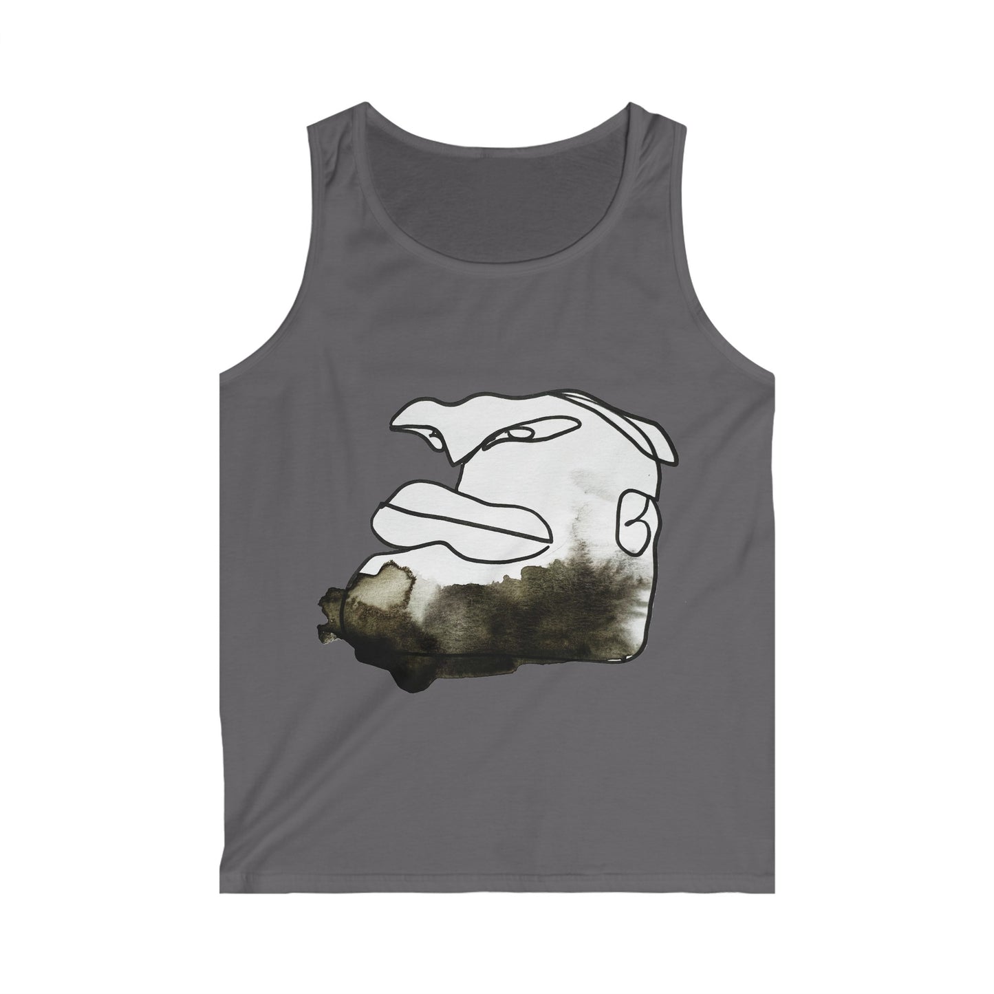 Strong - Men's Soft-Style Tank Top: Sleek Fit, Ultimate Comfort - DANA Shop