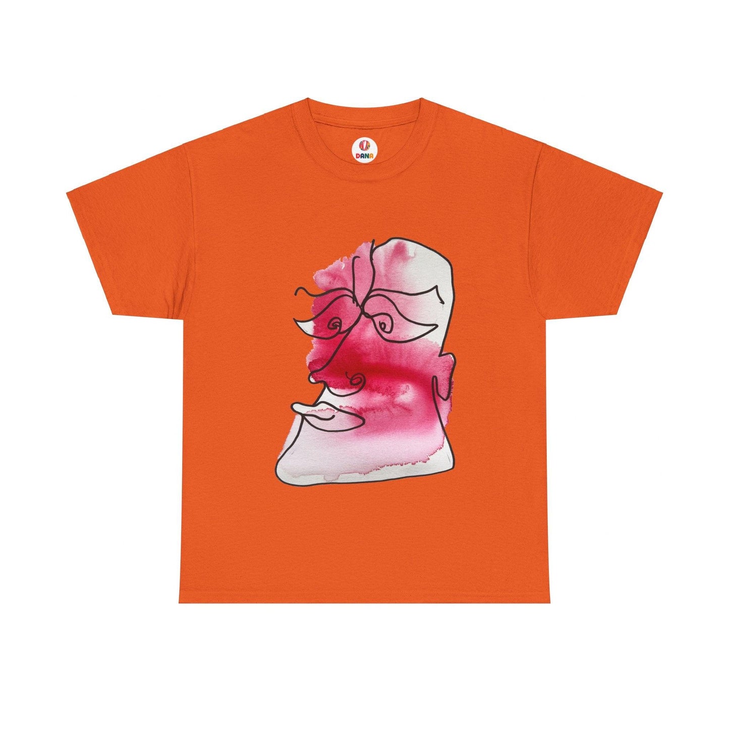 Comfy - Ultimate Comfort Unisex Cotton Tee - DANA Shop - T-Shirt - Orange - S 100% US cotton - Classic fit