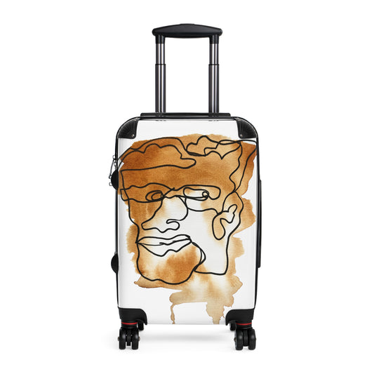 Think About It - Stylish Travel Suitcase for All Your Needs - DANA Shop - Bags - Small - Black 360-degree swivel wheels