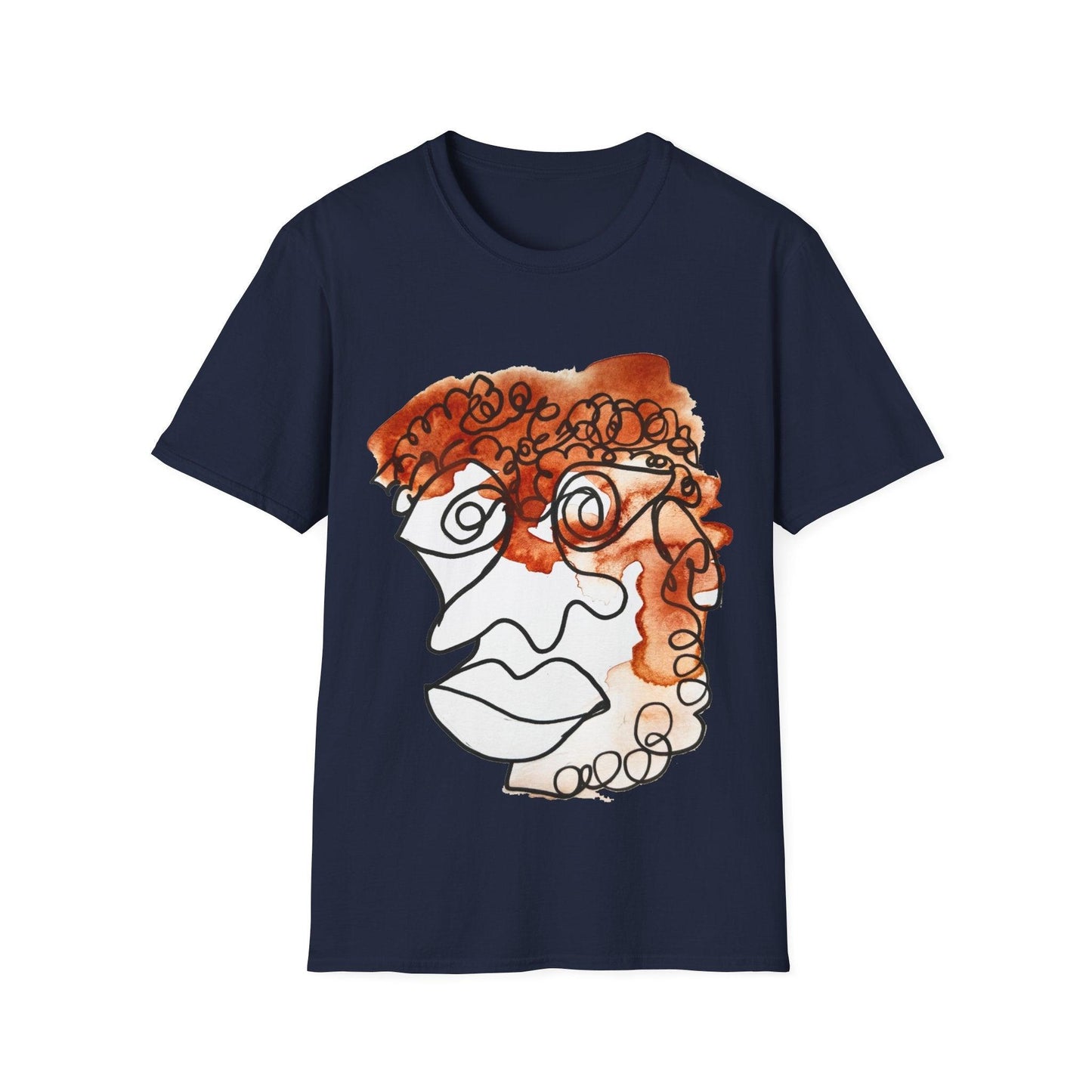 Doleful - Ultra-Soft Unisex Cotton T-Shirt - Durable & Stylish - DANA Shop - T-Shirt - Navy - S Casual wear - Classic fit