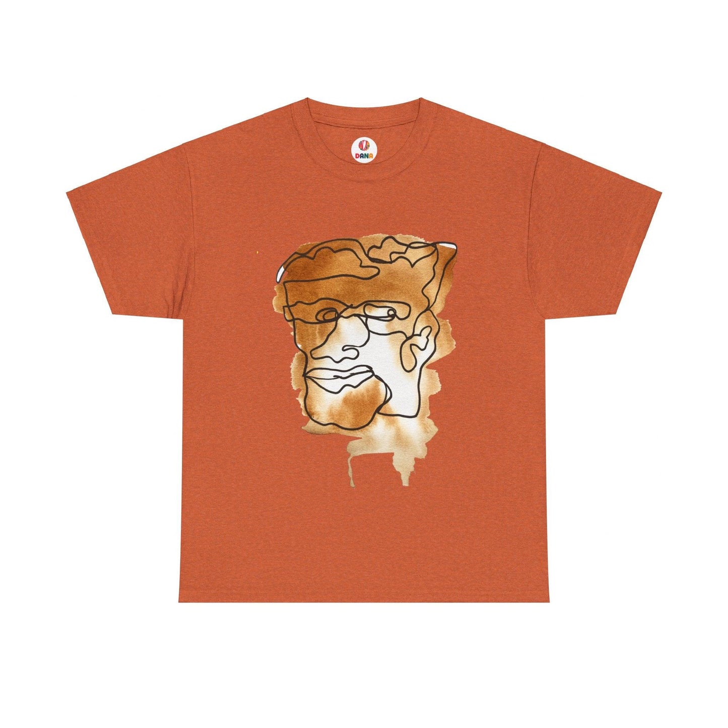 Think About It - Ultimate Comfort Unisex Cotton Tee - DANA Shop - T-Shirt - Antique Orange - S 100% US cotton - Classic fit