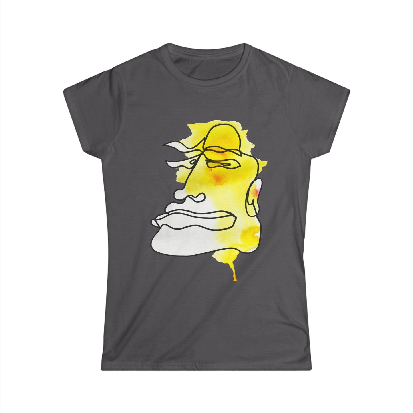 Not Sad - Women's Softstyle Tee: Semi-Fitted, 100% Cotton - DANA Shop