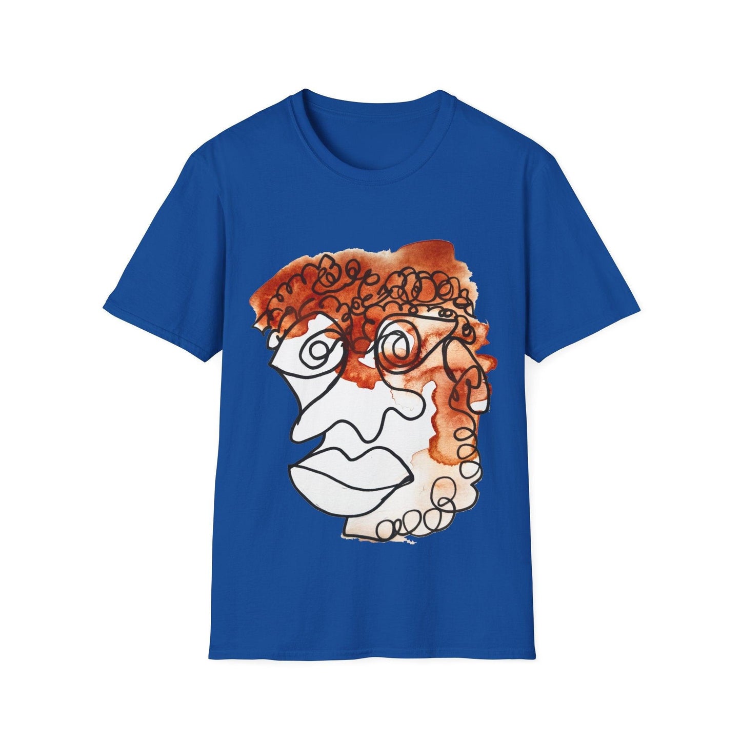 Doleful - Ultra-Soft Unisex Cotton T-Shirt - Durable & Stylish - DANA Shop - T-Shirt - Royal - S Casual wear - Classic fit