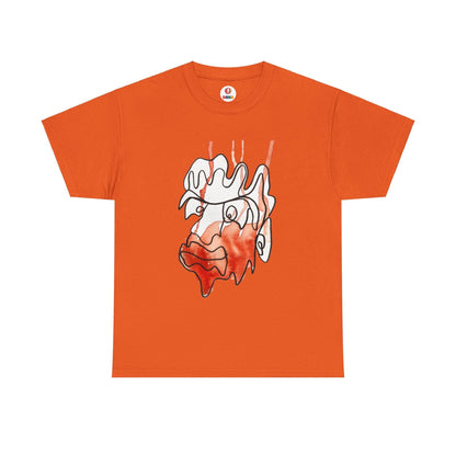 Amazed - Ultimate Comfort Unisex Cotton Tee - DANA Shop - T-Shirt - Orange - S 100% US cotton - Classic fit