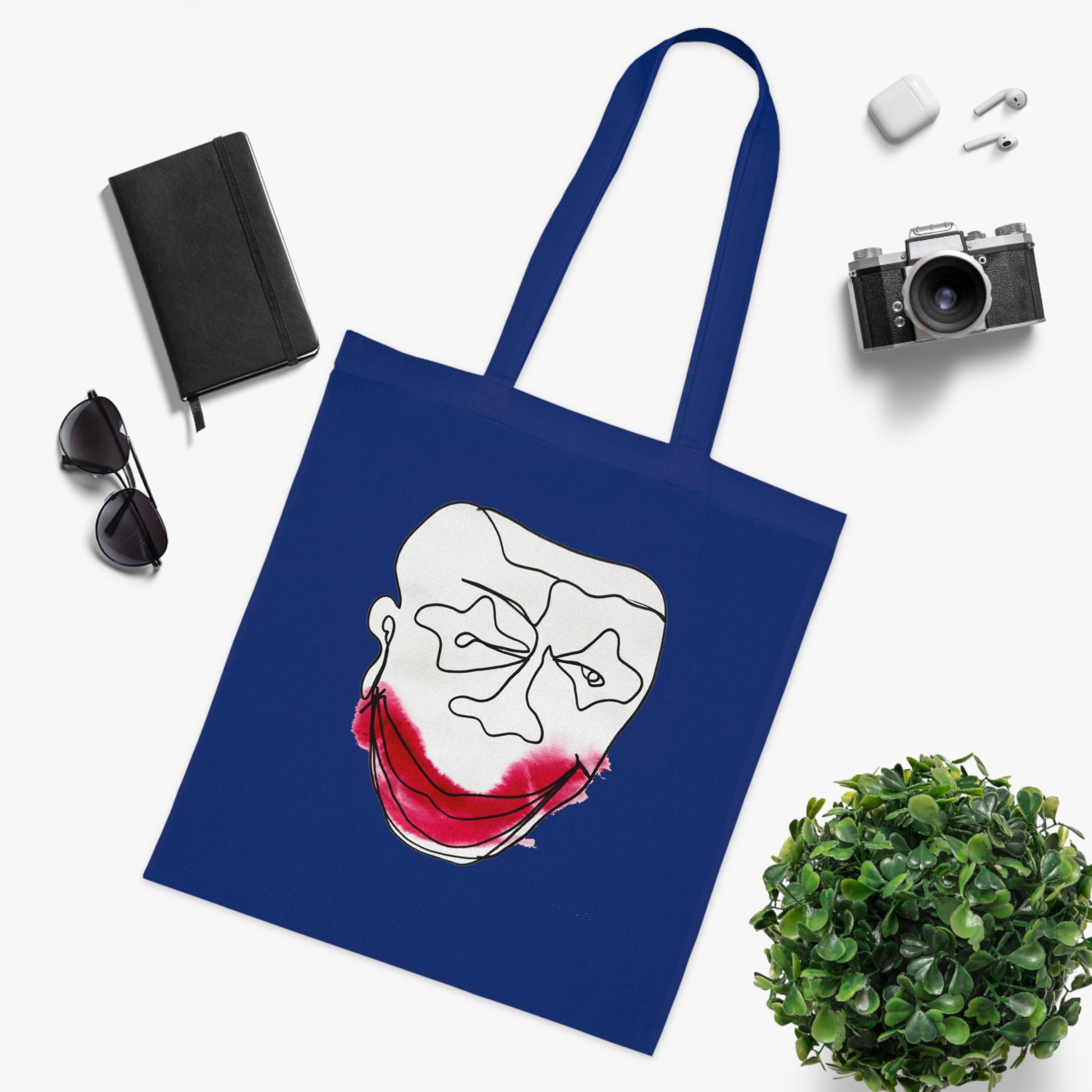 Poisonous Laugh - Versatile 100% Cotton Tote: Vibrant Colors, Light & Practical - DANA Shop