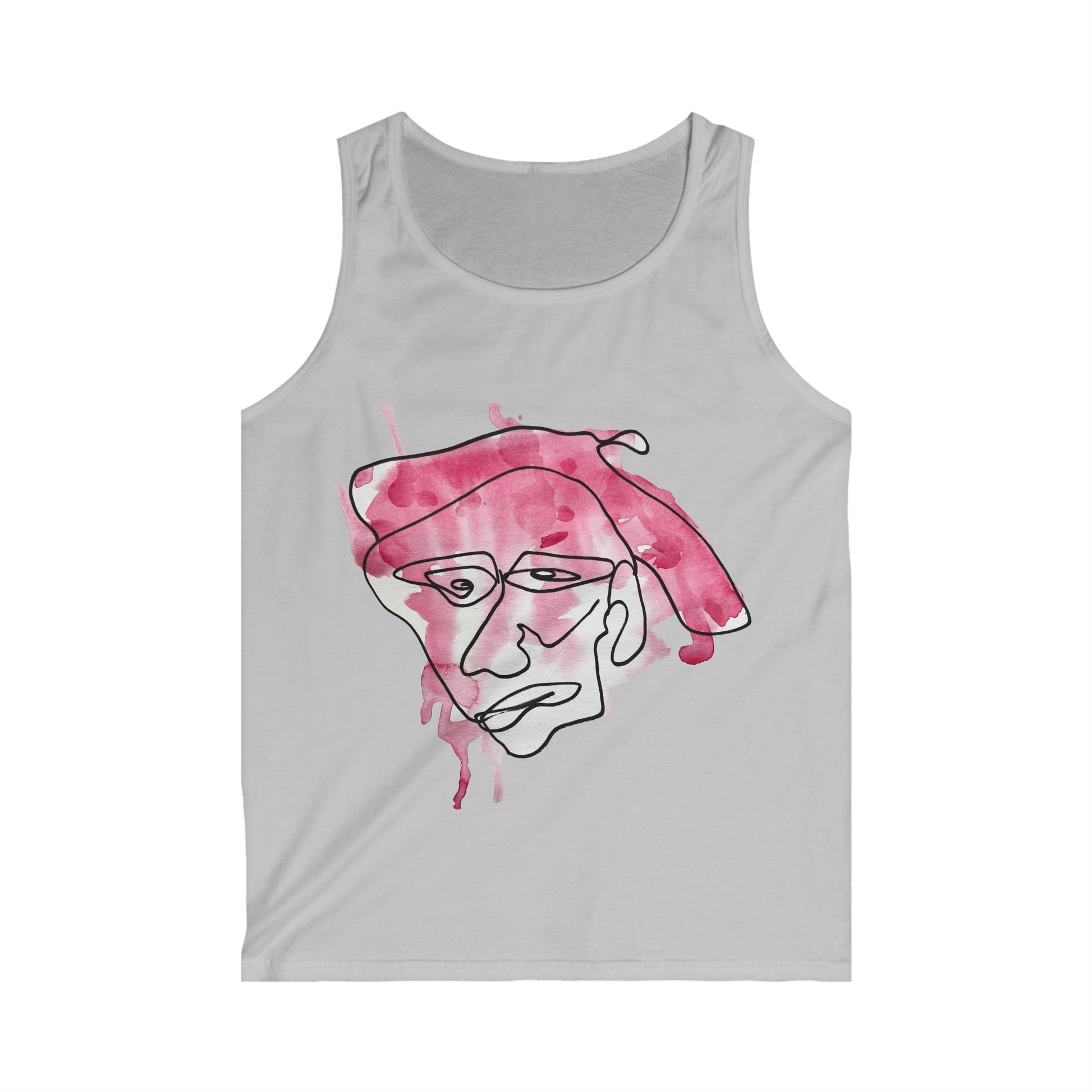 Calm Down - Men's Soft-Style Tank Top: Sleek Fit, Ultimate Comfort - DANA Shop