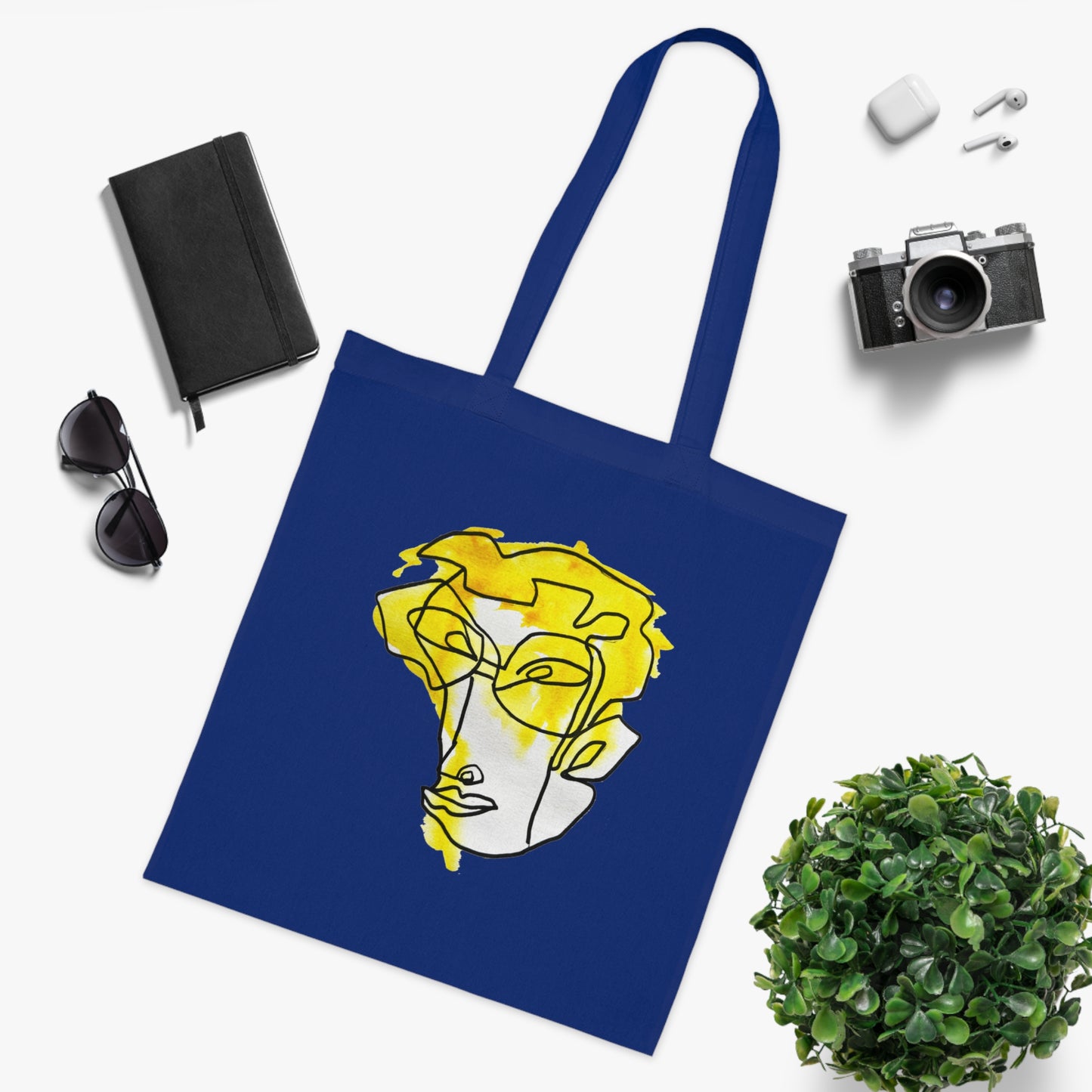 Foresight - Versatile 100% Cotton Tote: Vibrant Colors, Light & Practical - DANA Shop