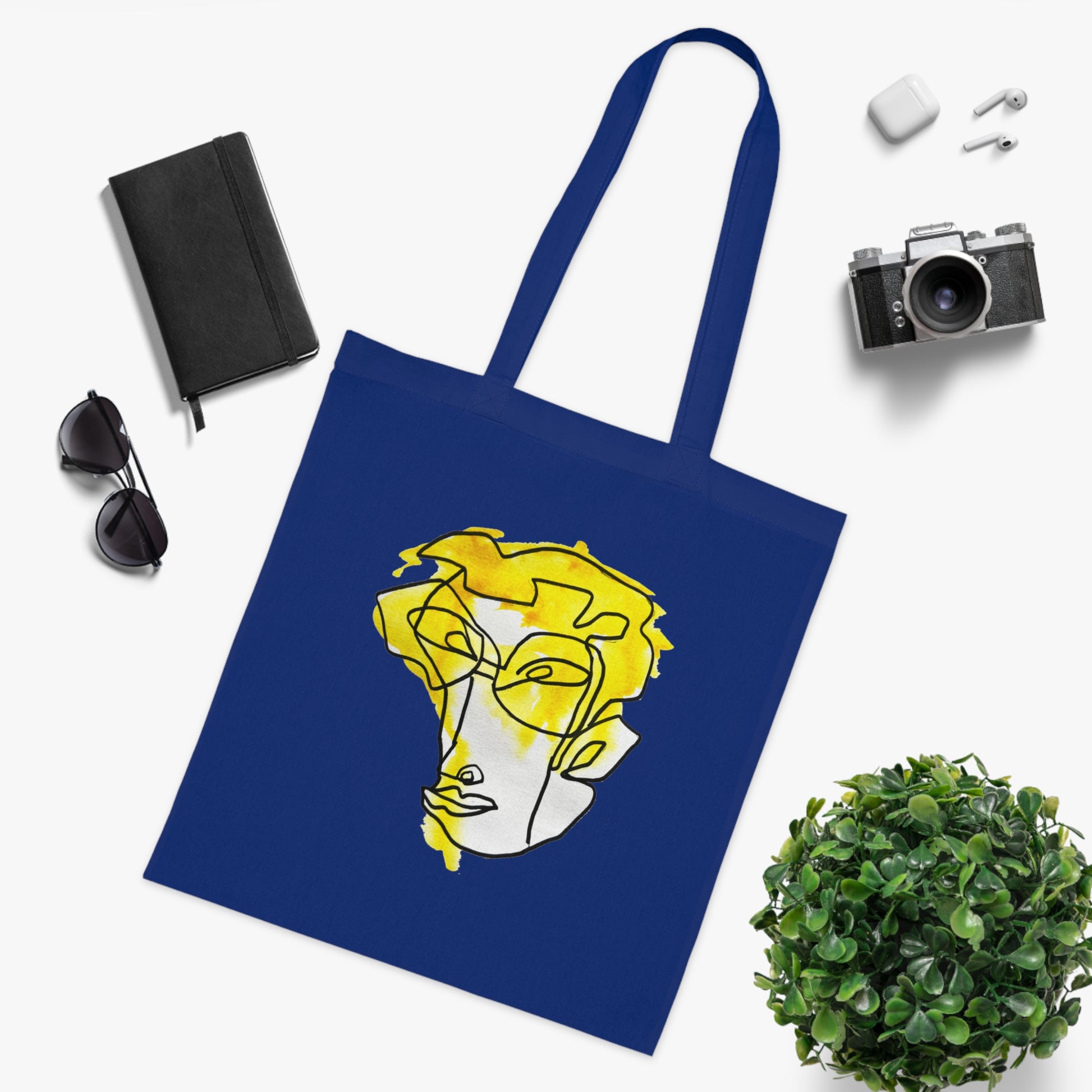 Foresight - Versatile 100% Cotton Tote: Vibrant Colors, Light & Practical - DANA Shop