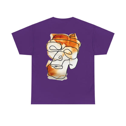 In the Future - Heavy Cotton T-shirt - DANA Shop - T-Shirt - Purple - S Crew neck - DTG - Men's Clothing