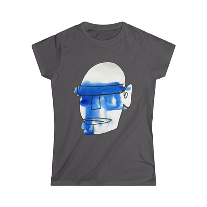 Mask - Women's Softstyle Tee: Semi-Fitted, 100% Cotton - DANA Shop