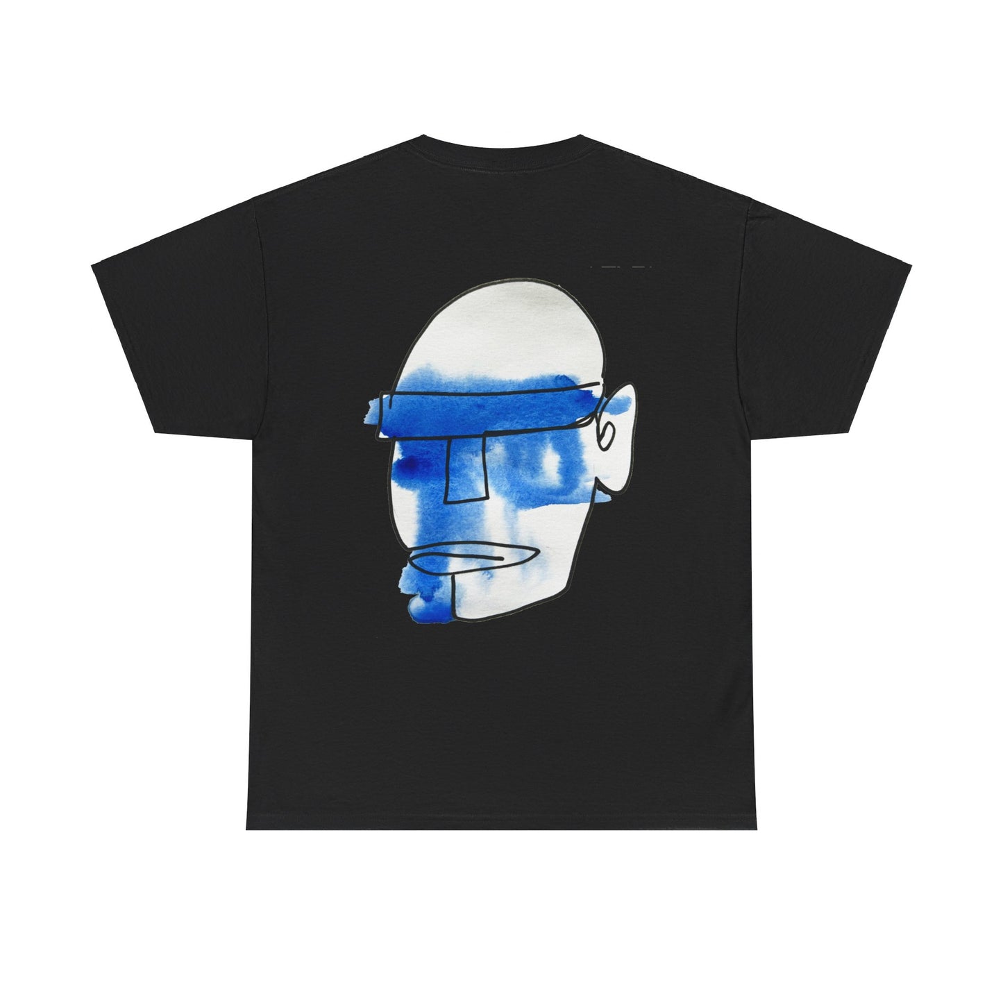 Mask - Unisex Heavy Cotton Tee: Comfort & Style - DANA Shop - T-Shirt - Black - S 100% US Cotton - Casual to Semi-Formal Tee