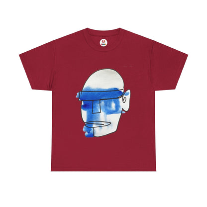 Mask - Ultimate Comfort Unisex Cotton Tee - DANA Shop - T-Shirt - Cardinal Red - S 100% US cotton - Classic t-shirt