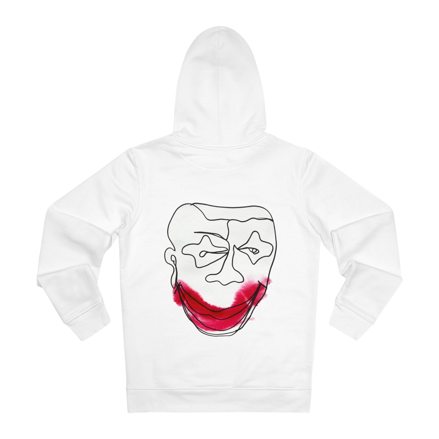 Poisonous Laugh - Stylish Unisex Organic Hoodie for Cold Seasons