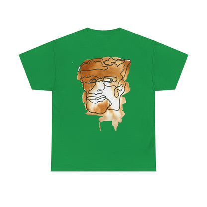 Think About It - Heavy Cotton T-shirt - DANA Shop - T-Shirt - Irish Green - S Crew neck - Men's Clothing