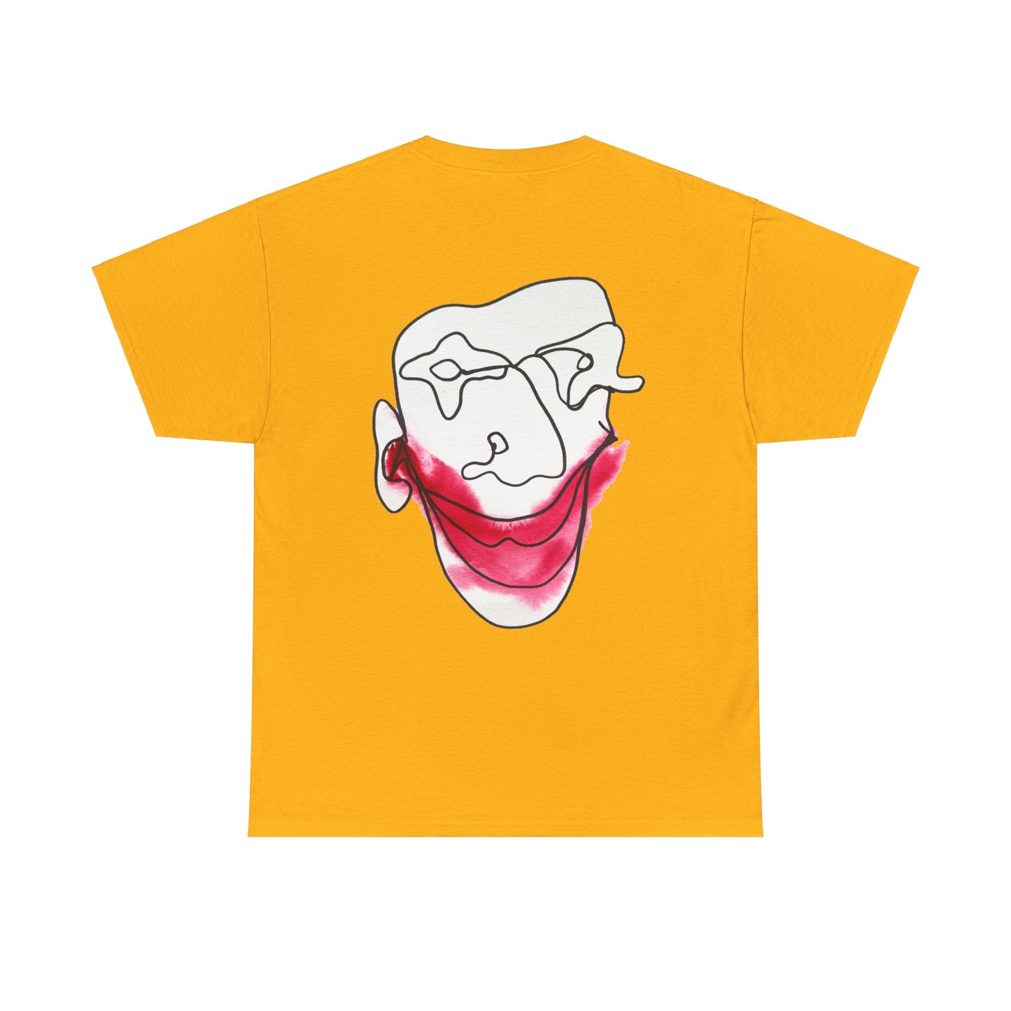 Let's Laugh - Heavy Cotton T-shirt - DANA Shop - T-Shirt - Gold - S Crew neck - DTG - Men's Clothing