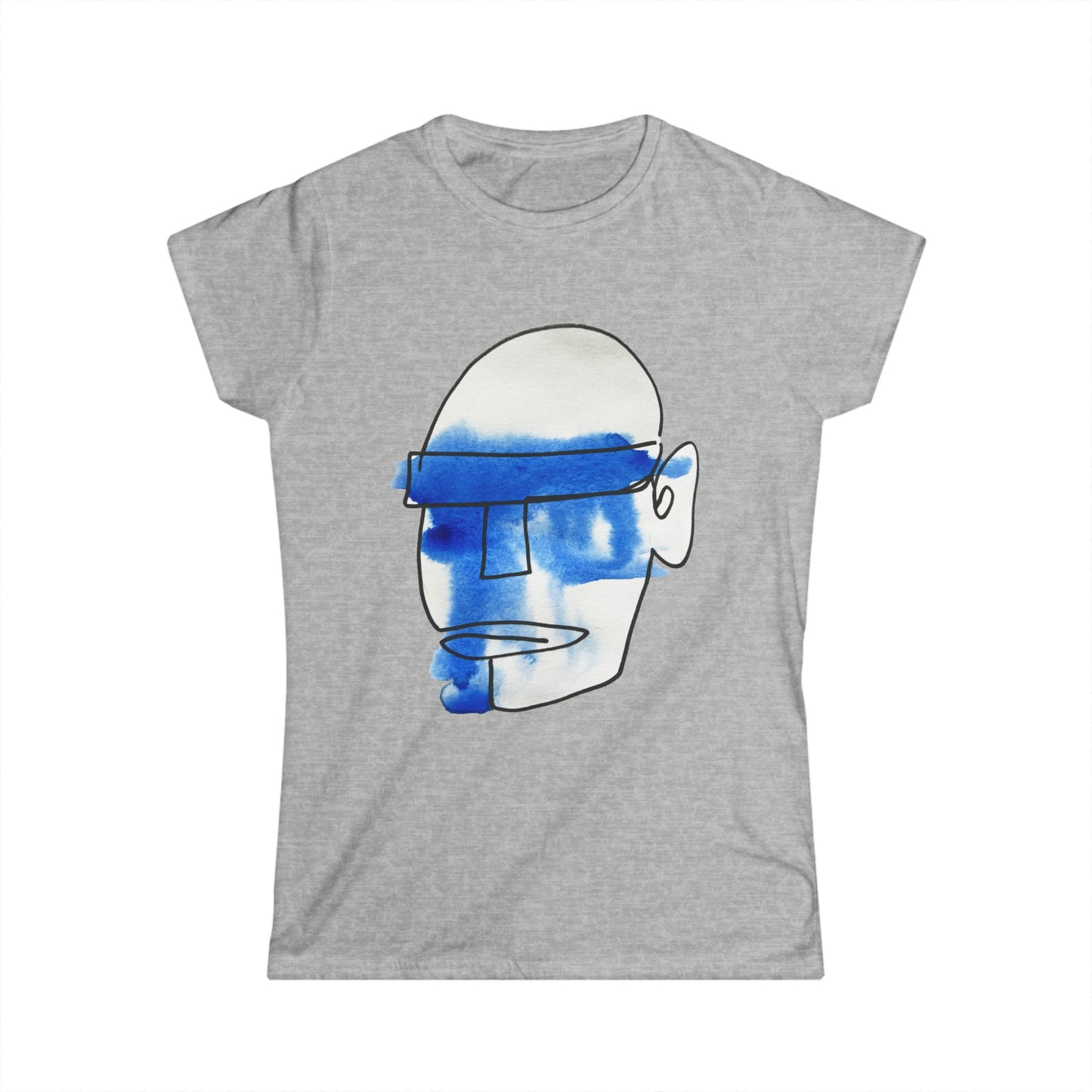 Mask - Women's Softstyle Tee: Semi-Fitted, 100% Cotton - DANA Shop