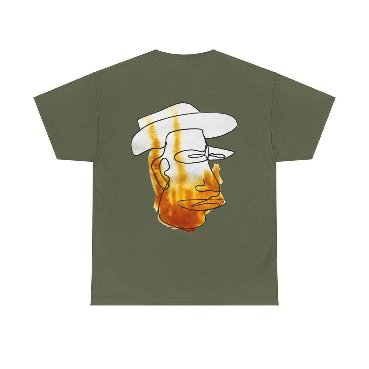 Teacher - Unisex Heavy Cotton Tee: Comfort & Style - DANA Shop - T-Shirt - Military Green - S 100% US Cotton - Casual Wear