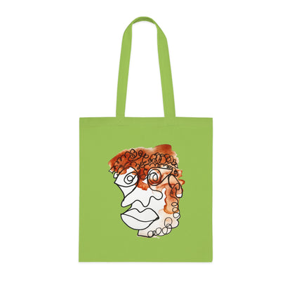 Doleful - Versatile 100% Cotton Tote: Vibrant Colors, Light & Practical - DANA Shop