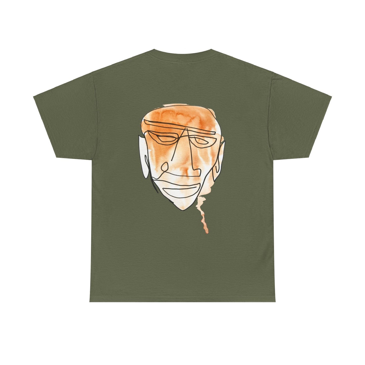 Are - Unisex Heavy Cotton Tee: Comfort & Style - DANA Shop - T-Shirt - Military Green - S - Casual to Semi-Formal Tee