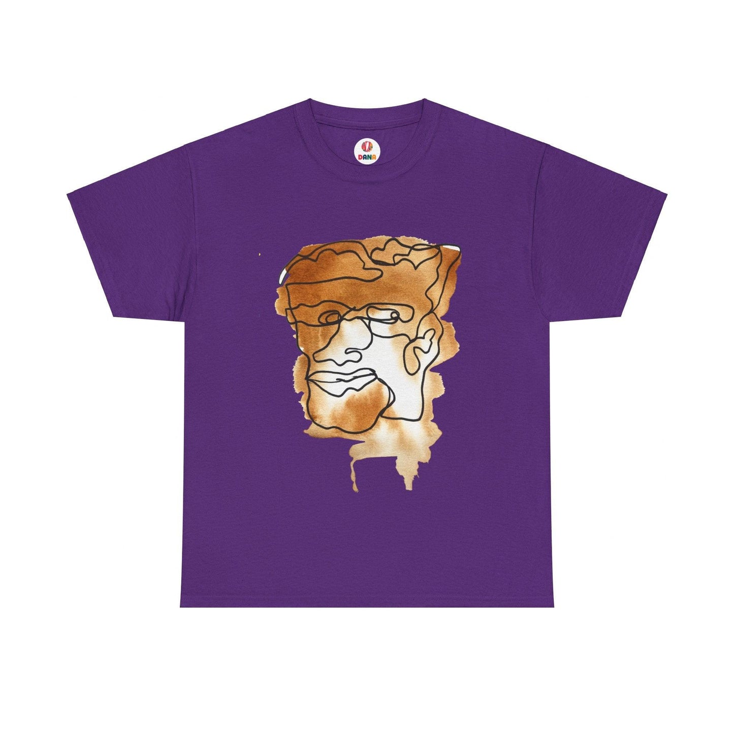 Think About It - Ultimate Comfort Unisex Cotton Tee - DANA Shop - T-Shirt - Purple - M 100% US cotton - Classic fit