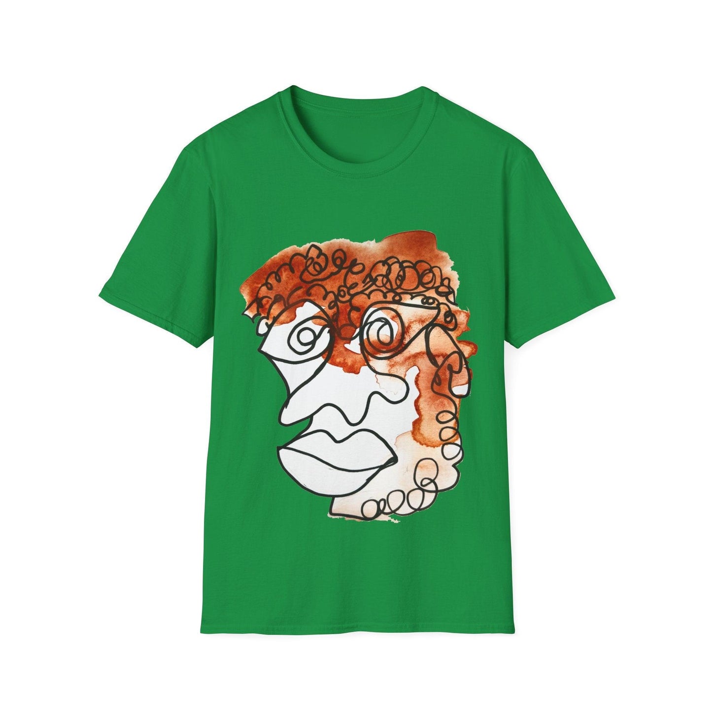 Doleful - Ultra-Soft Unisex Cotton T-Shirt - Durable & Stylish - DANA Shop - T-Shirt - Irish Green -Casual wear - Classic fit