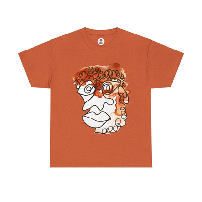 Doleful - Ultimate Comfort Unisex Cotton Tee - DANA Shop - T-Shirt - Antique Orange - S 100% US cotton - Classic fit