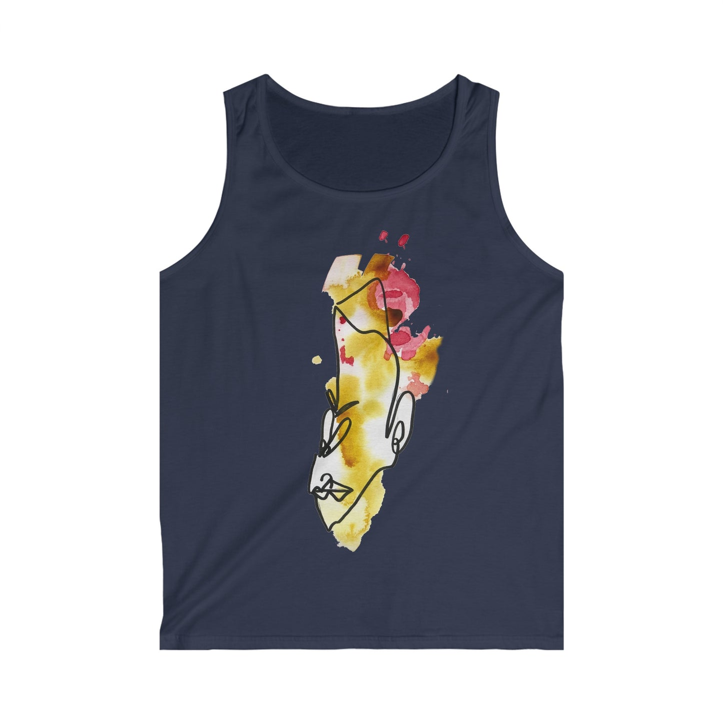 Punctilious - Men's Soft-Style Tank Top: Sleek Fit, Ultimate Comfort - DANA Shop