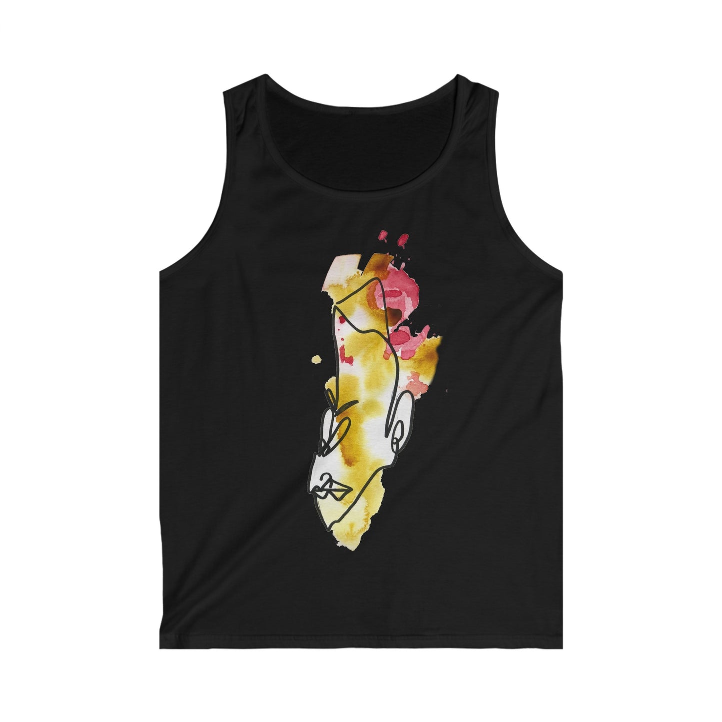 Punctilious - Men's Soft-Style Tank Top: Sleek Fit, Ultimate Comfort - DANA Shop