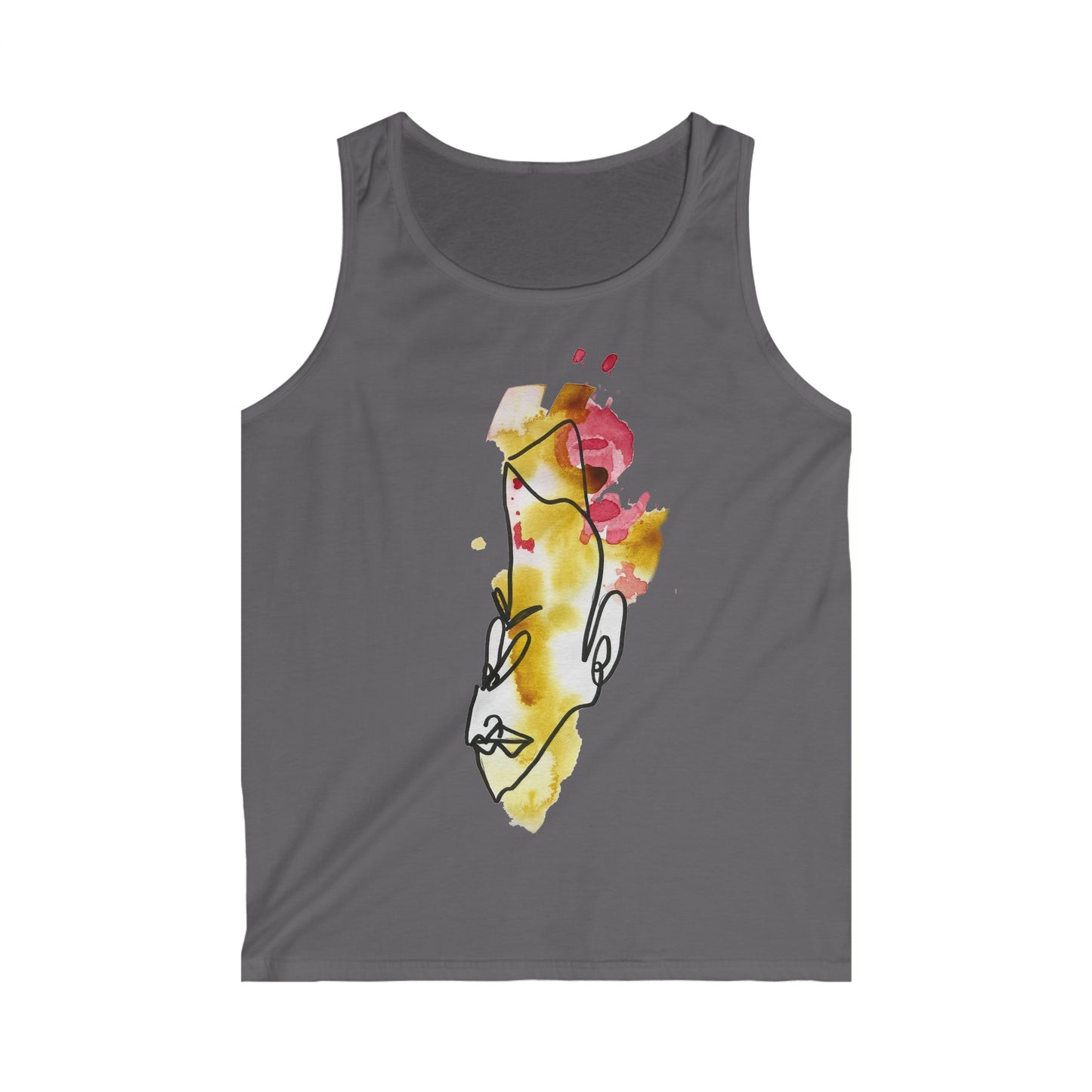 Punctilious - Men's Soft-Style Tank Top: Sleek Fit, Ultimate Comfort - DANA Shop