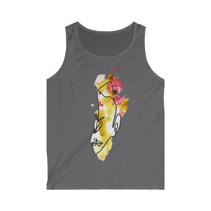 Punctilious - Men's Soft-Style Tank Top: Sleek Fit, Ultimate Comfort - DANA Shop