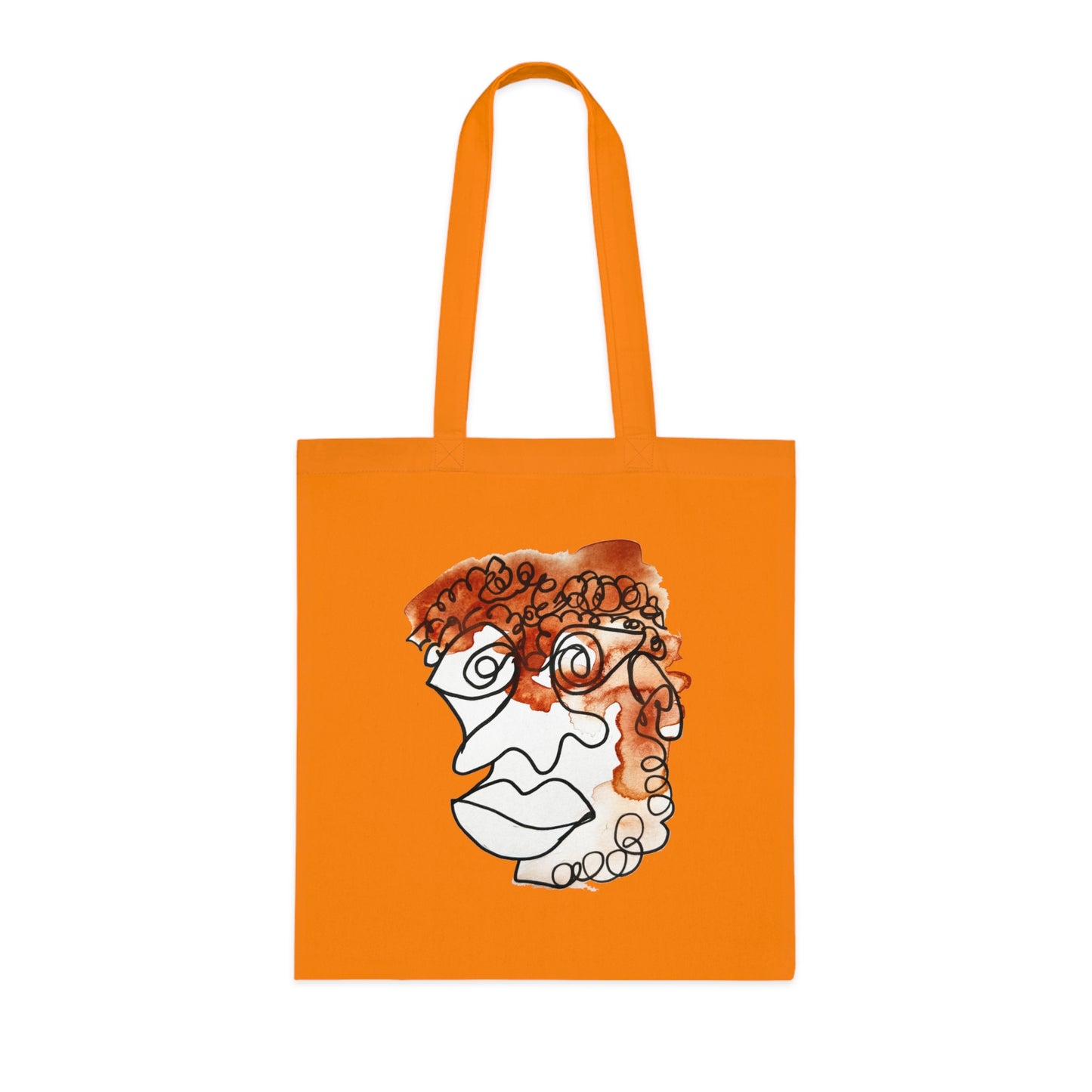 Doleful - Versatile 100% Cotton Tote: Vibrant Colors, Light & Practical - DANA Shop