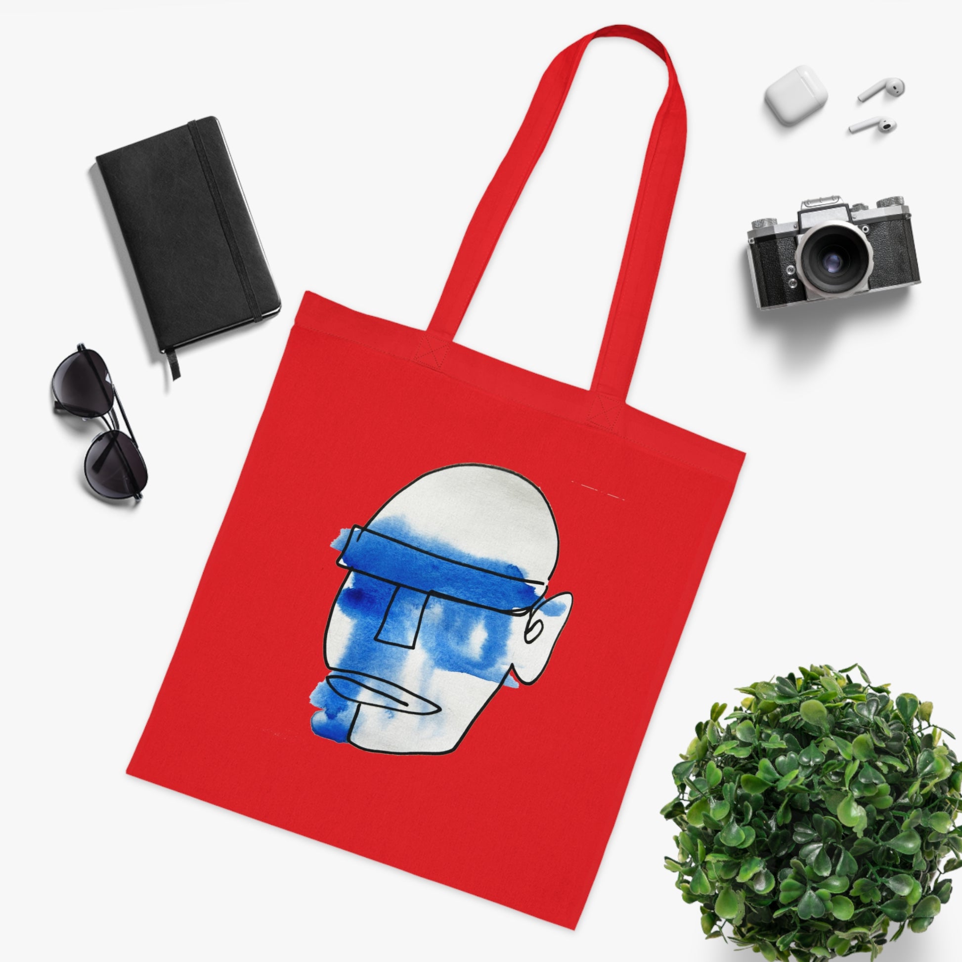 Mask - Versatile 100% Cotton Tote: Vibrant Colors, Light & Practical - DANA Shop