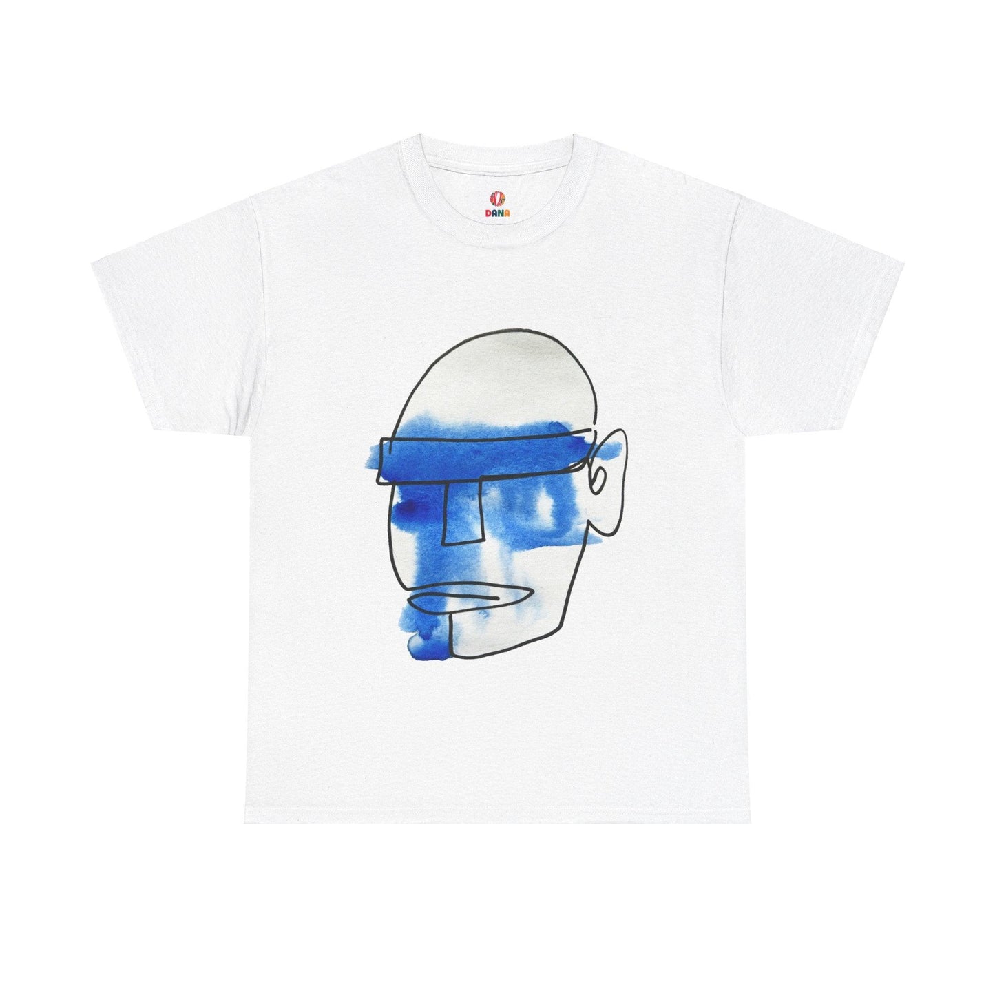 Mask - Ultimate Comfort Unisex Cotton Tee - DANA Shop - T-Shirt - White - S 100% US cotton - Classic t-shirt