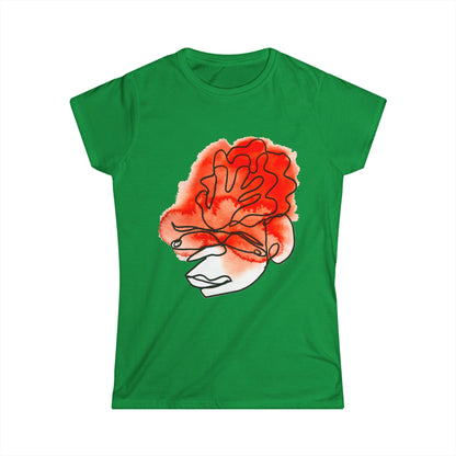 Wrapped - Women's Softstyle Tee: Semi-Fitted, 100% Cotton - DANA Shop