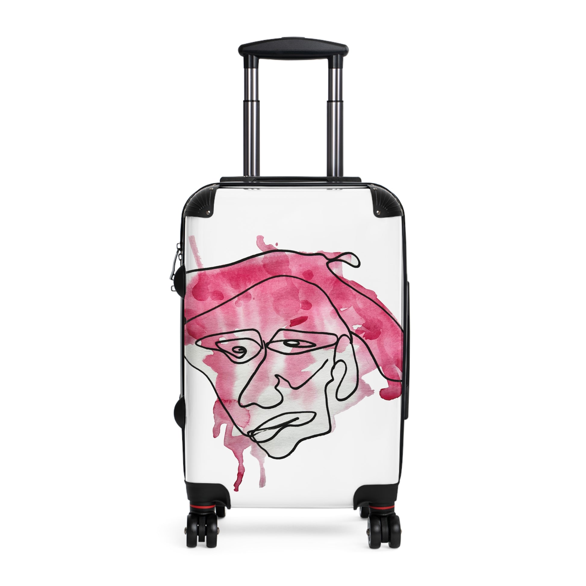 Calm Down - Stylish Travel Suitcase /All Your Needs - DANA Shop - Bags - Black 360-degree swivel wheels - handle suitcases