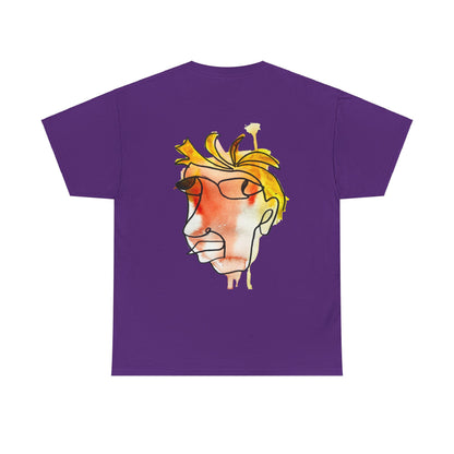 Loud - Unisex Heavy Cotton Tee: Comfort & Style - DANA Shop - T-Shirt - Purple - S 100% US Cotton - Casual Wear