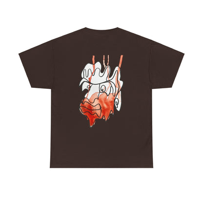Amazed - Unisex Heavy Cotton Tee: Comfort & Style - DANA Shop - T-Shirt - Dark Chocolate - S - Casual to Semi-Formal Tee