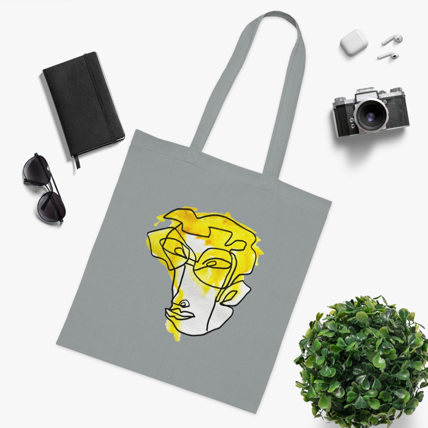Foresight - Versatile 100% Cotton Tote: Vibrant Colors, Light & Practical - DANA Shop