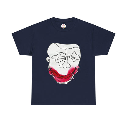 Poisonous Laugh - Ultimate Comfort Unisex Cotton Tee - DANA Shop - T-Shirt - Navy - S 100% US cotton - Classic fit