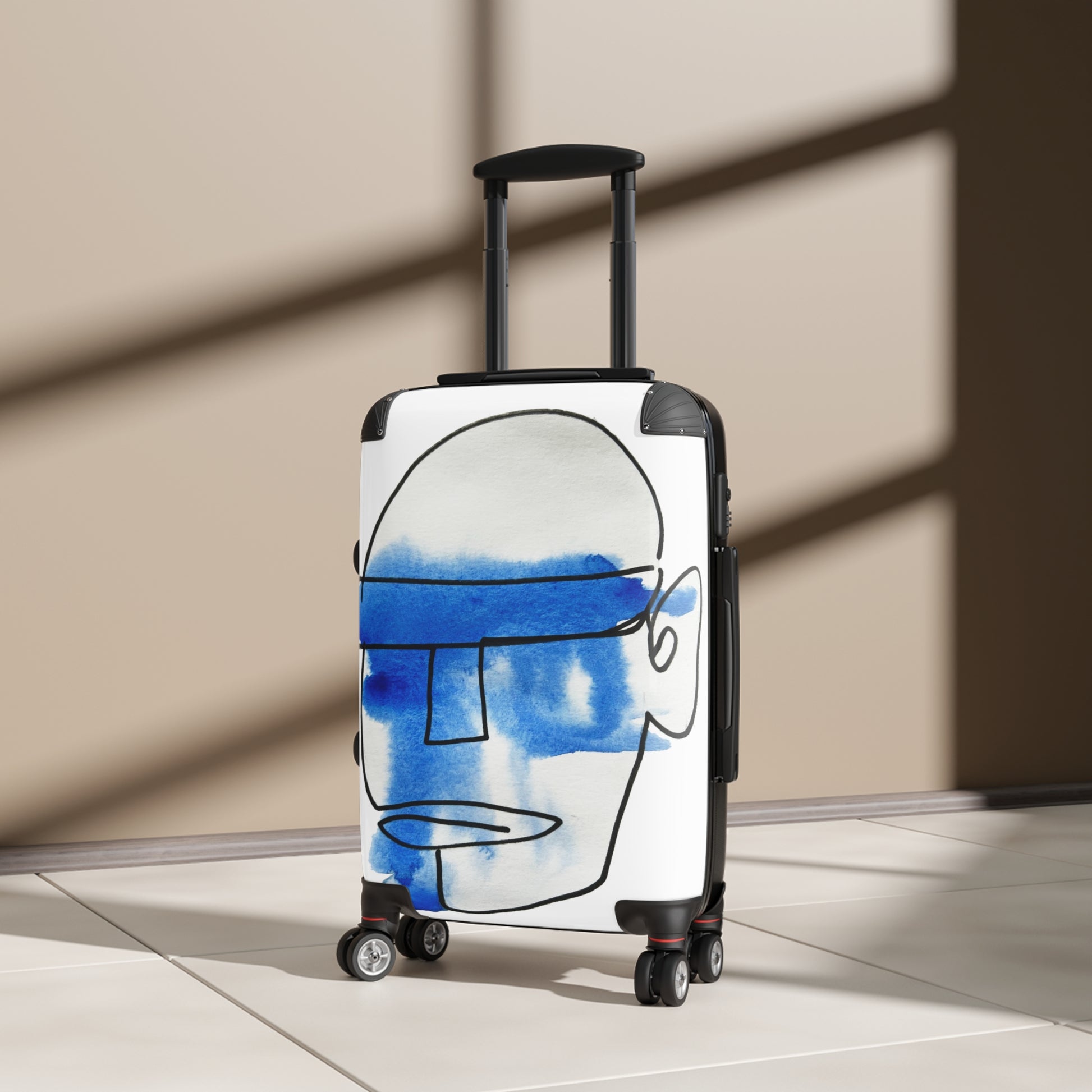 Mask - Stylish Travel Suitcase for All Your Needs - DANA Shop - Bags 360-degree swivel wheels - Accessories