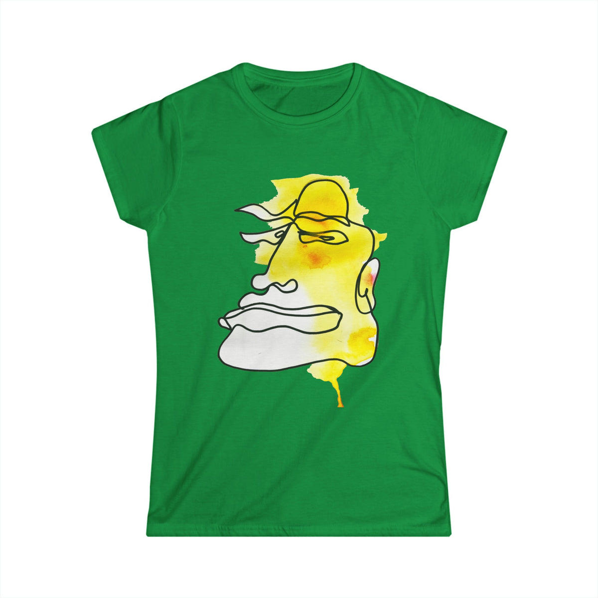 Not Sad - Women's Softstyle Tee: Semi-Fitted, 100% Cotton - DANA Shop