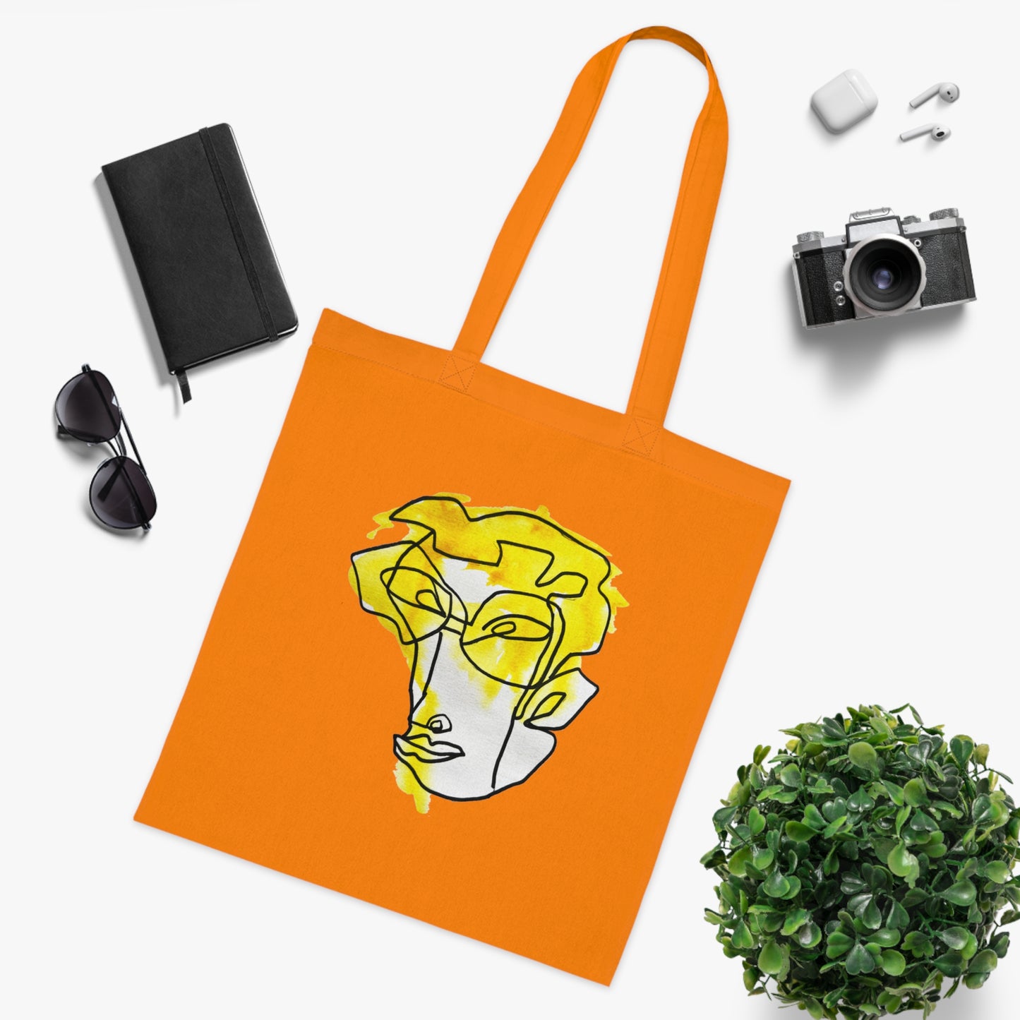 Foresight - Versatile 100% Cotton Tote: Vibrant Colors, Light & Practical - DANA Shop