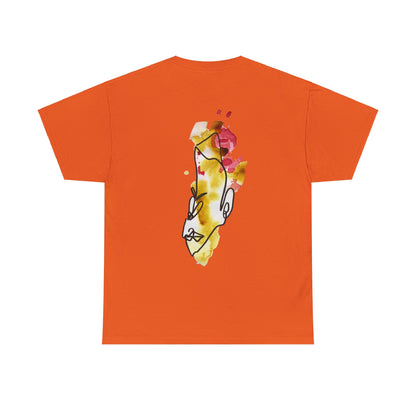 Punctilious - Unisex Heavy Cotton Tee: Comfort & Style - DANA Shop - T-Shirt - Orange - S 100% US Cotton - Casual Wear