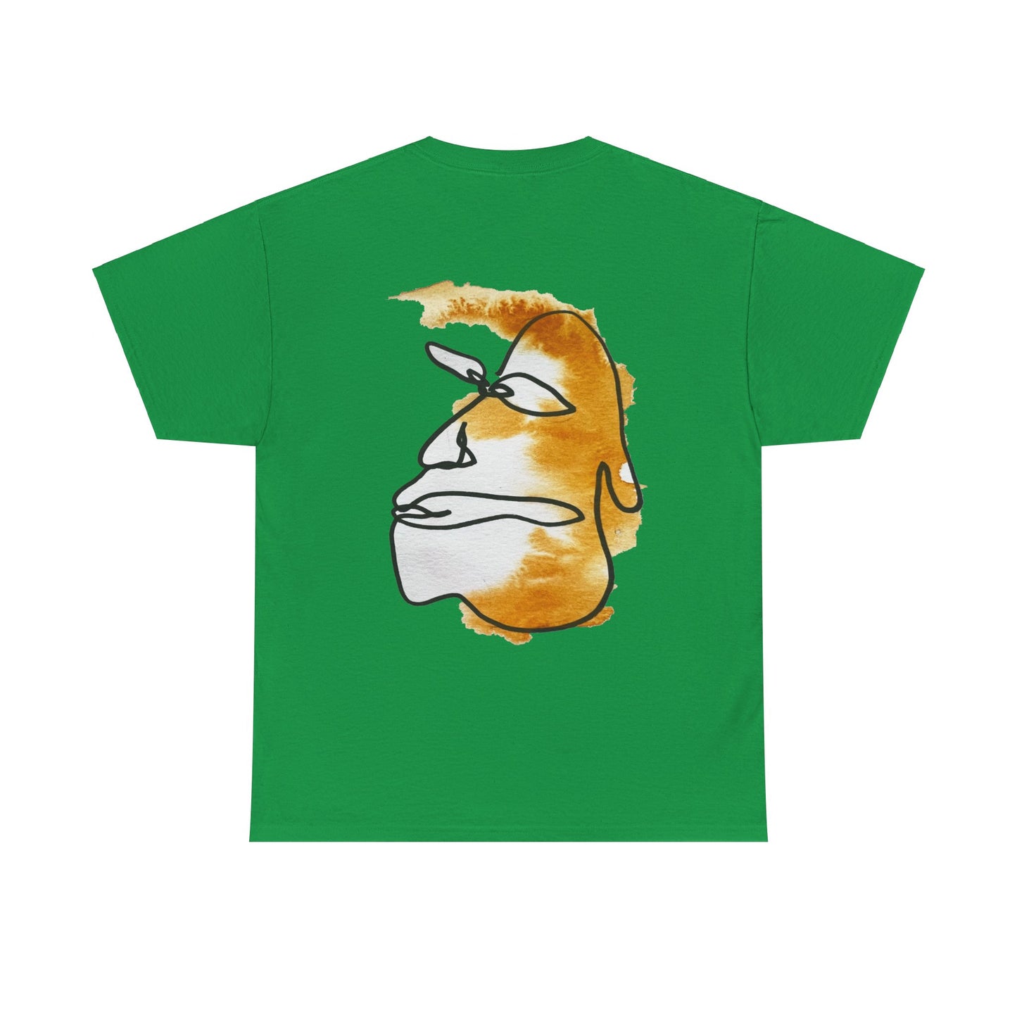 Thinking - Unisex Heavy Cotton Tee: Comfort & Style - DANA Shop - T-Shirt - Irish Green - S 100% US Cotton - Casual Wear