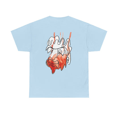 Amazed - Unisex Heavy Cotton Tee: Comfort & Style - DANA Shop - T-Shirt - Light Blue - S - Casual to Semi-Formal Tee